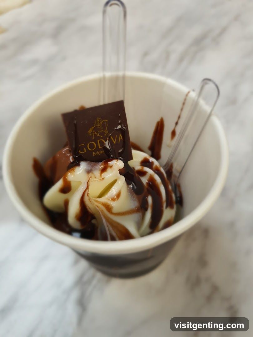 Godiva Chocolate Ice Cream