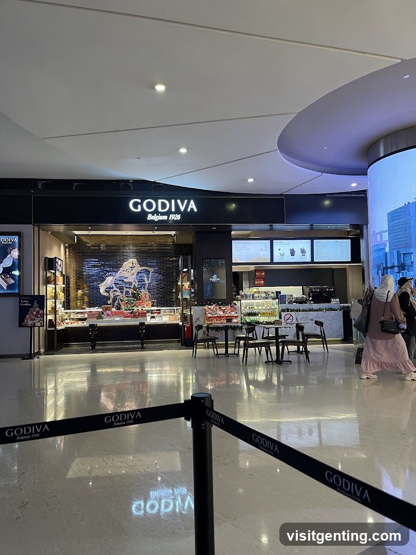 Godiva Store Interior