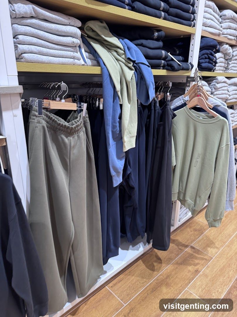 Store Interior Clothing Section