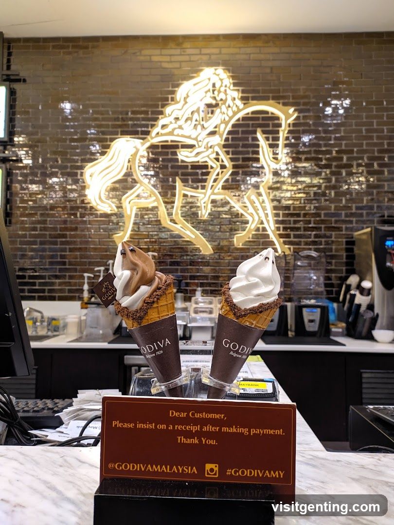 Godiva Chocolate Shop Interior