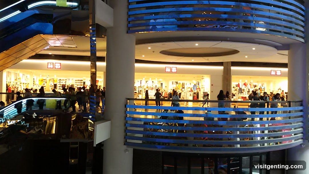 Shopping Mall Interior View