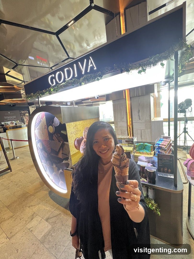 Godiva Chocolate Stand Interior