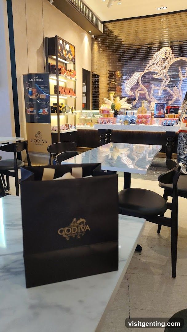 Godiva Chocolate Shop Interior