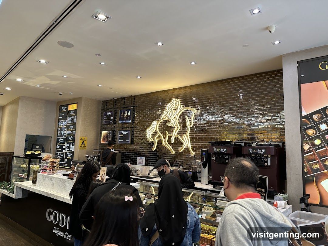 Godiva Chocolate Shop Interior