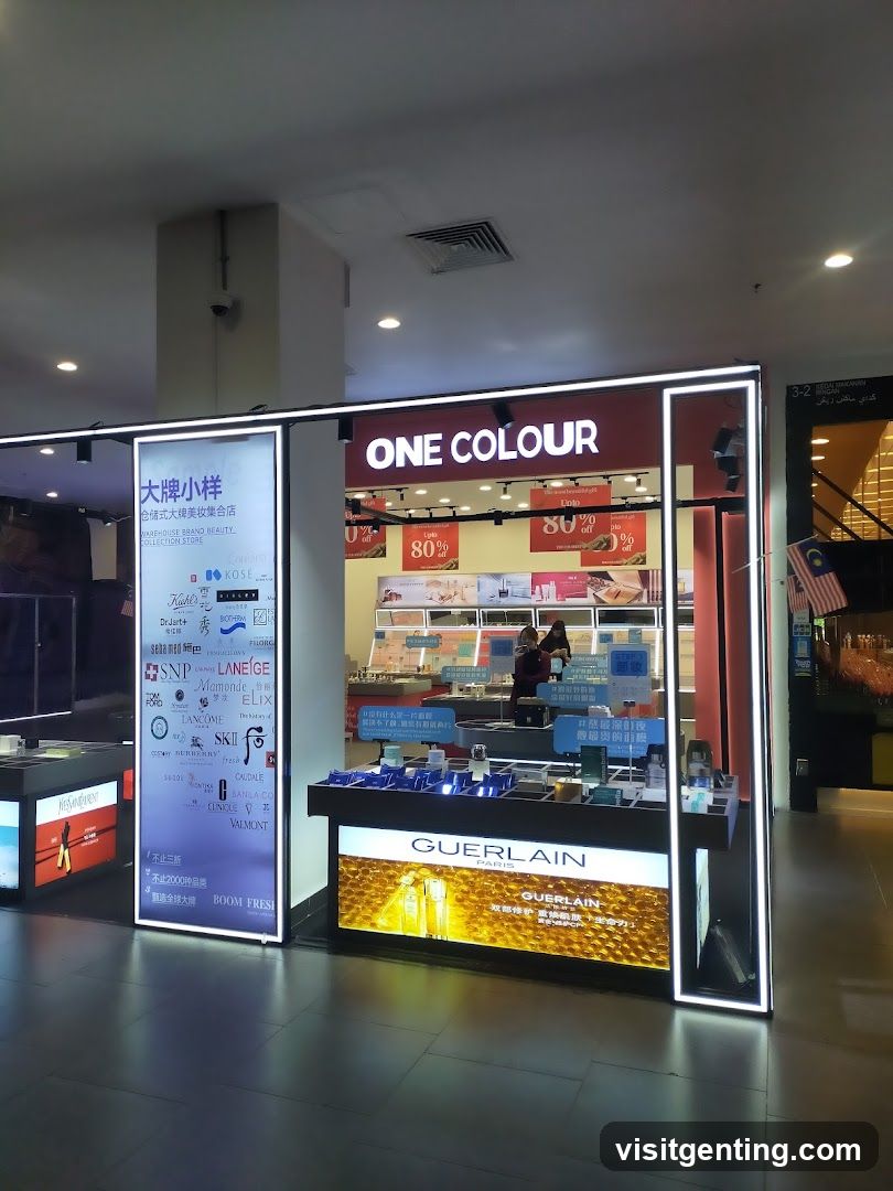 One Colour Beauty Store Entrance