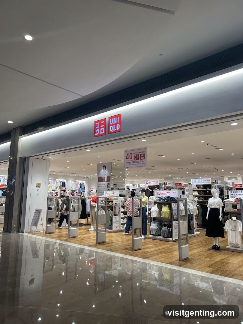 UNIQLO Store Interior