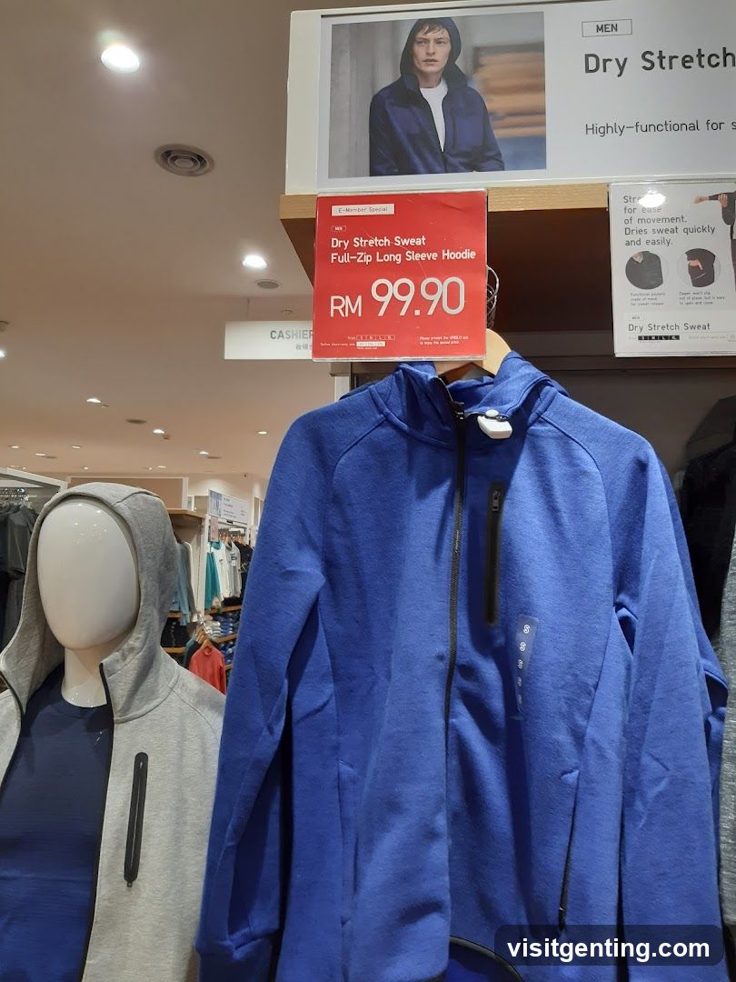 Men's Apparel Display