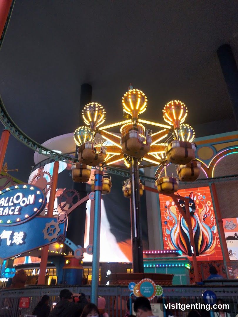 Amusement Park Ride Area
