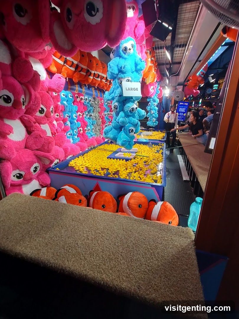 Arcade Game Booth Interior