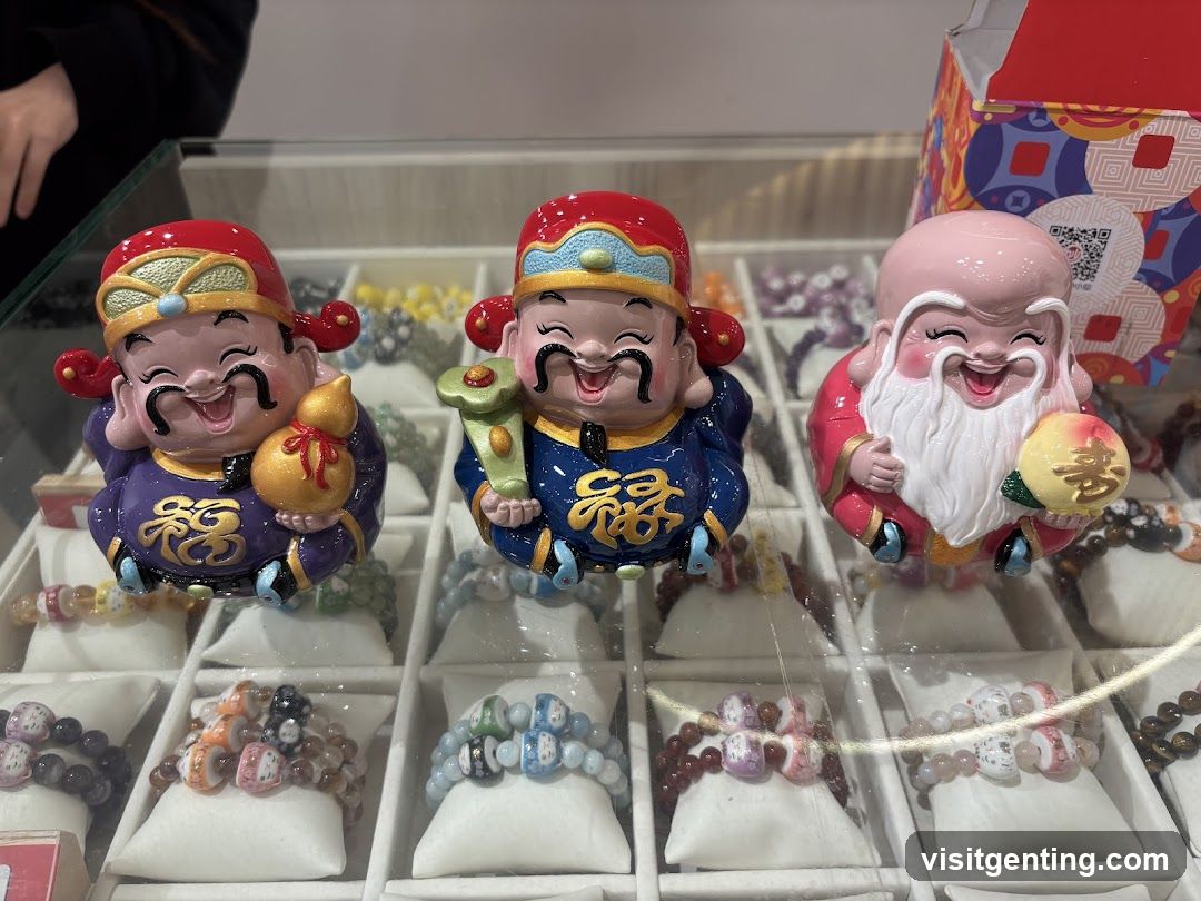 Shop Display of Feng Shui Figurines