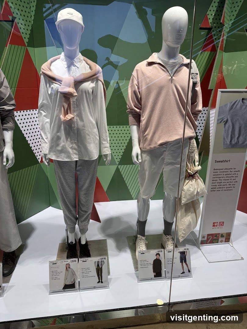 Uniqlo Store Display