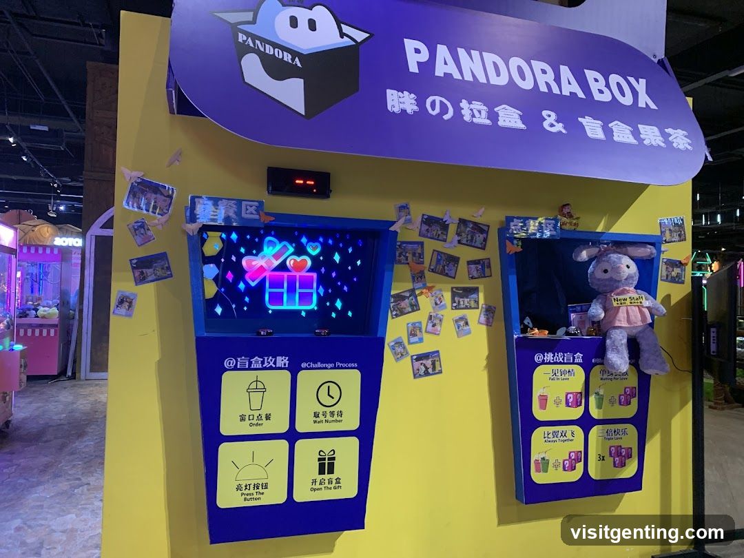 Pandora Box kiosk