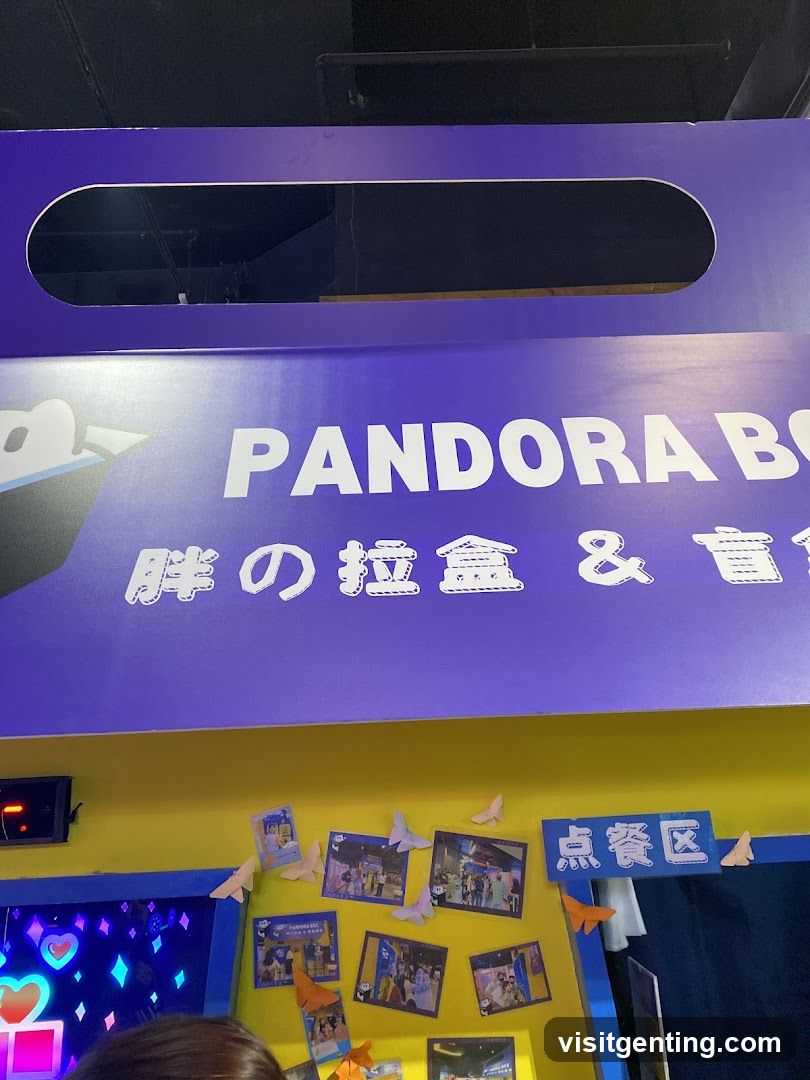 Pandora Box Signage