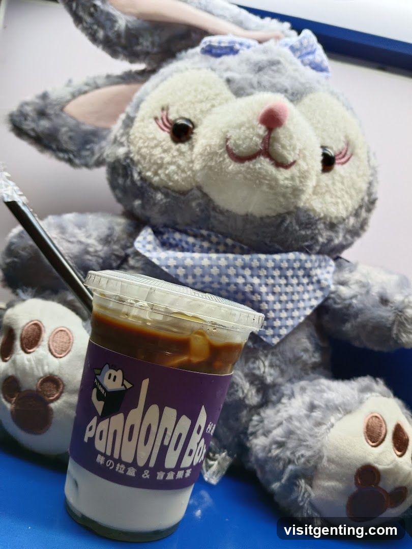 Pandora Box Beverage with Plush Toy