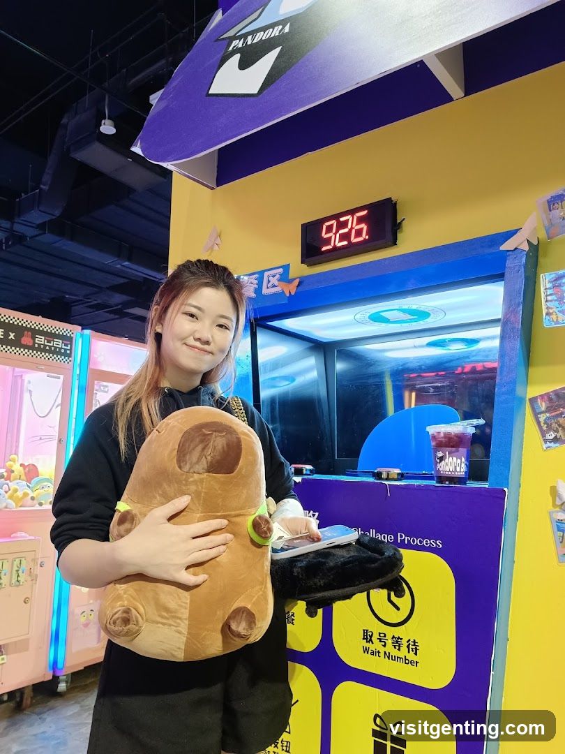 Pandora's Game Zone Interior