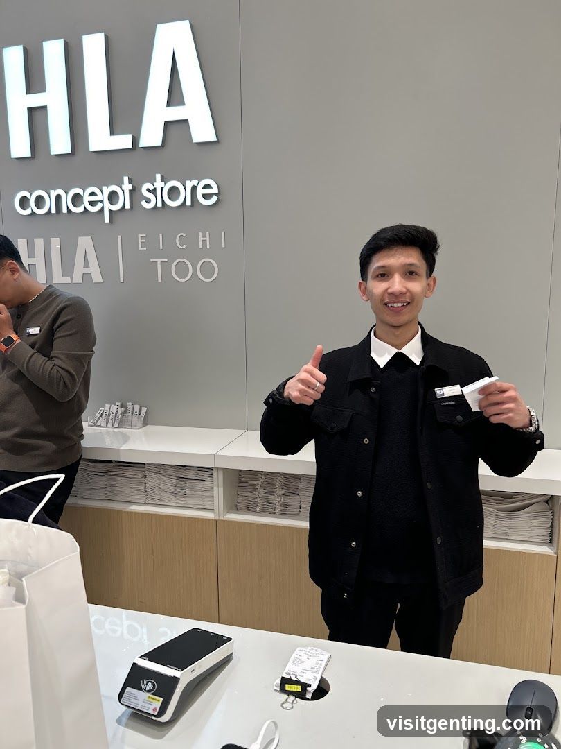 HLA concept store interior