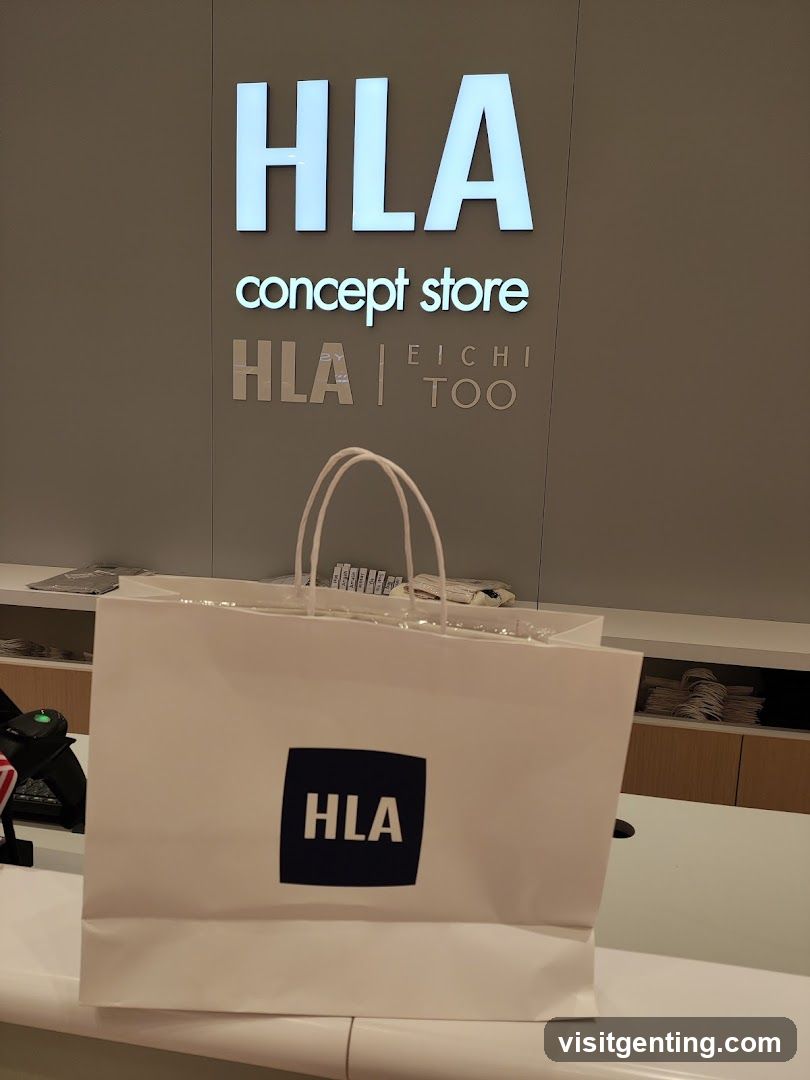 HLA Concept Store Interior