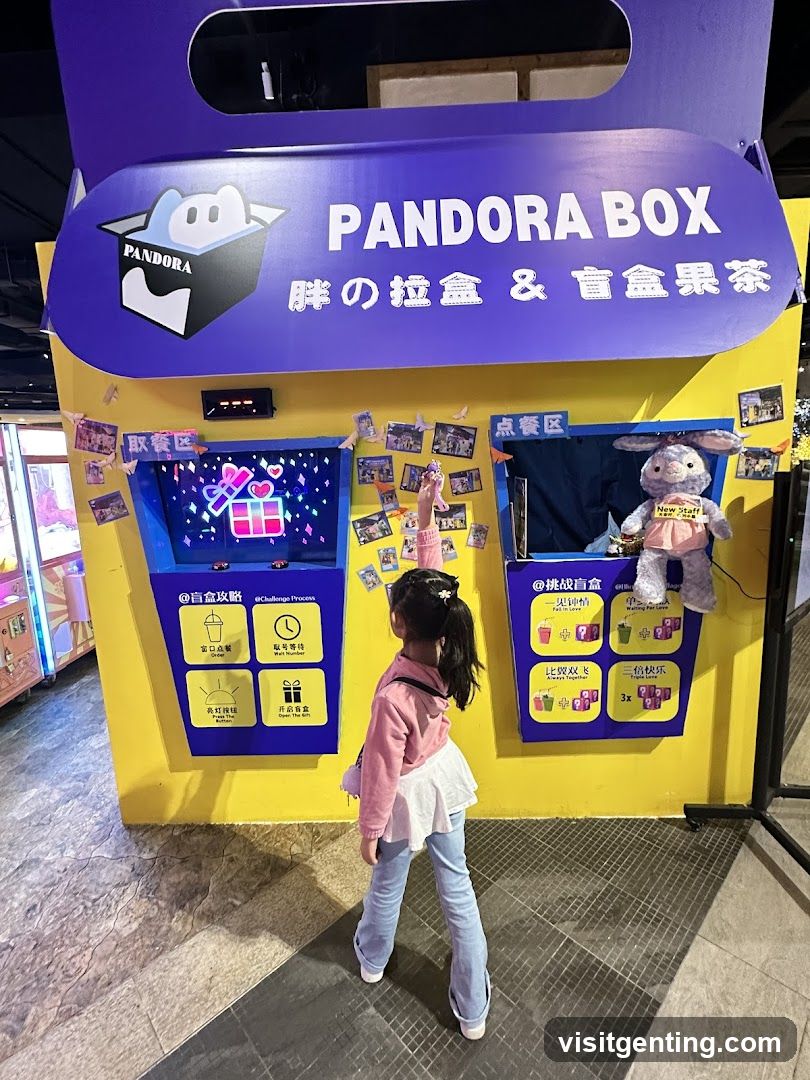 Pandora Box & Blind Box Tea Stand