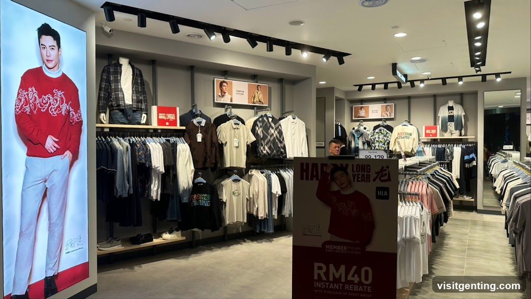 Interior of HLA Store