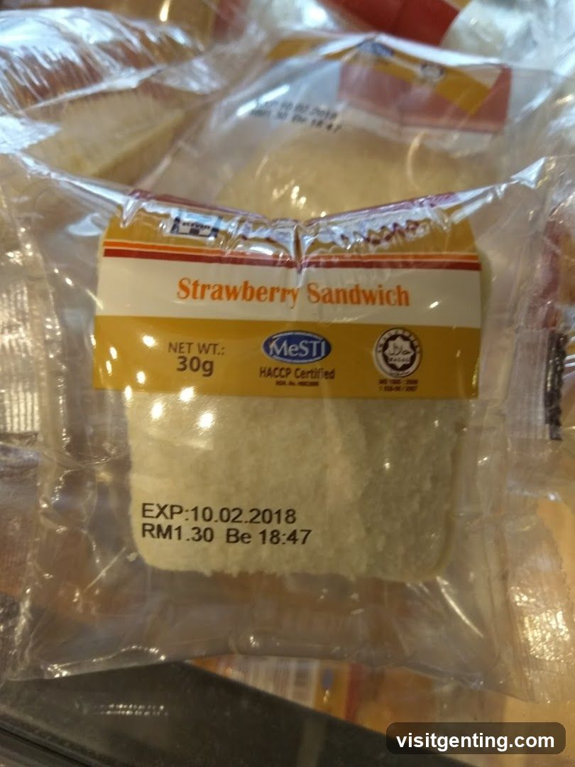 Strawberry Sandwich Package