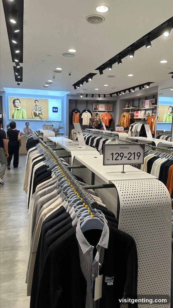 Interior of HLA Store