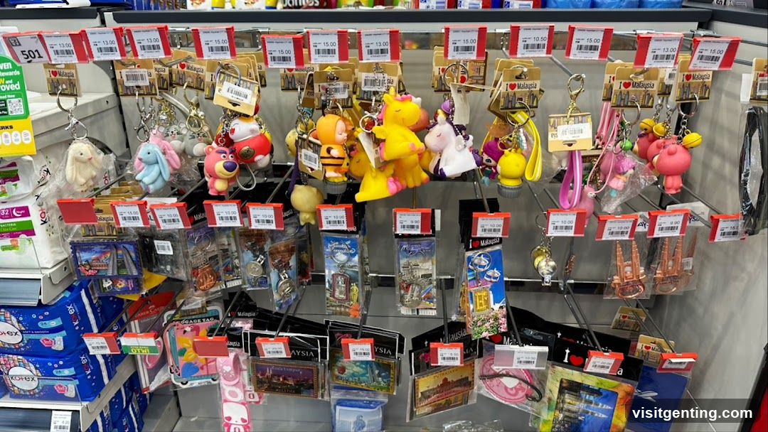 Souvenir and Keychain Display