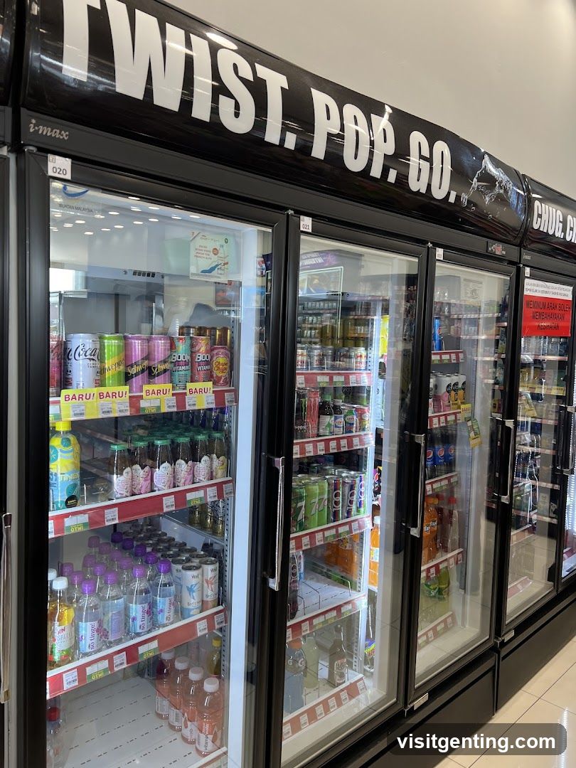 Refrigerated Beverage Display