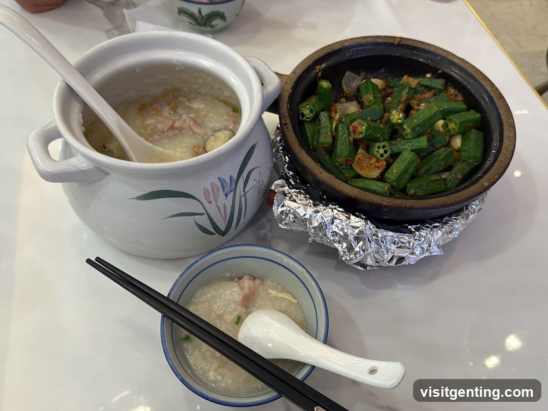 Table Setting with Food