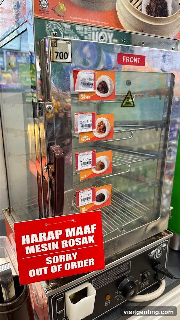 Food Display Unit Out of Order