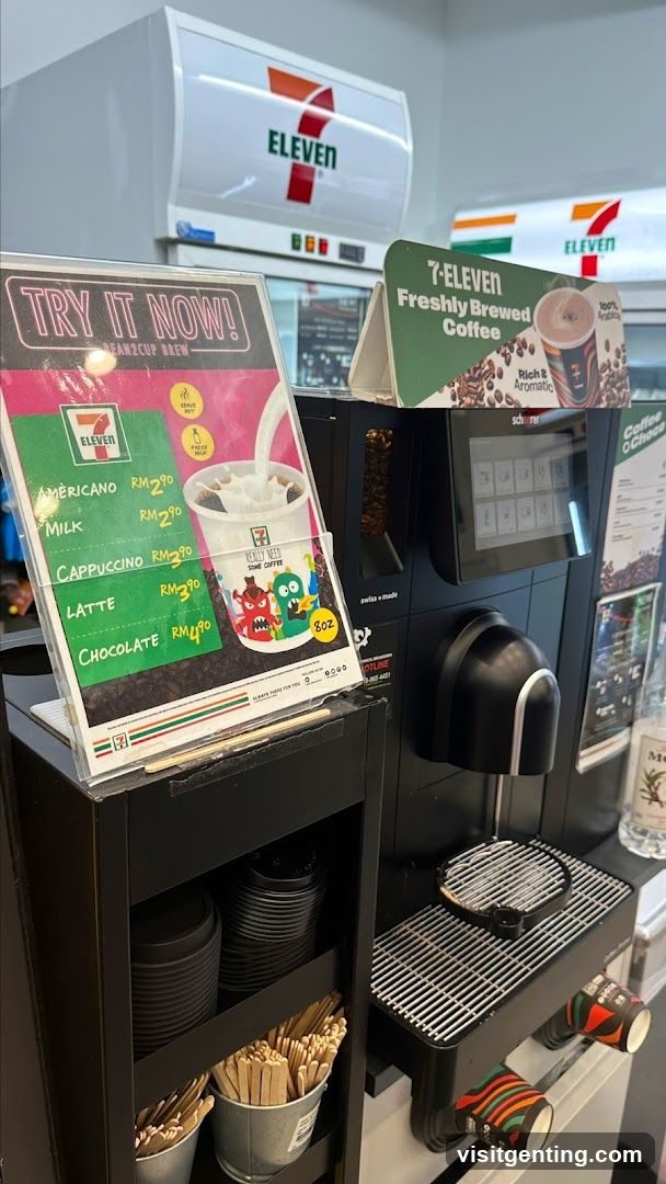 7-Eleven Coffee Station Interior