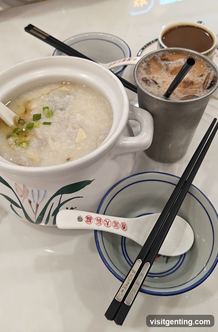 Table Setting with Food and Drink
