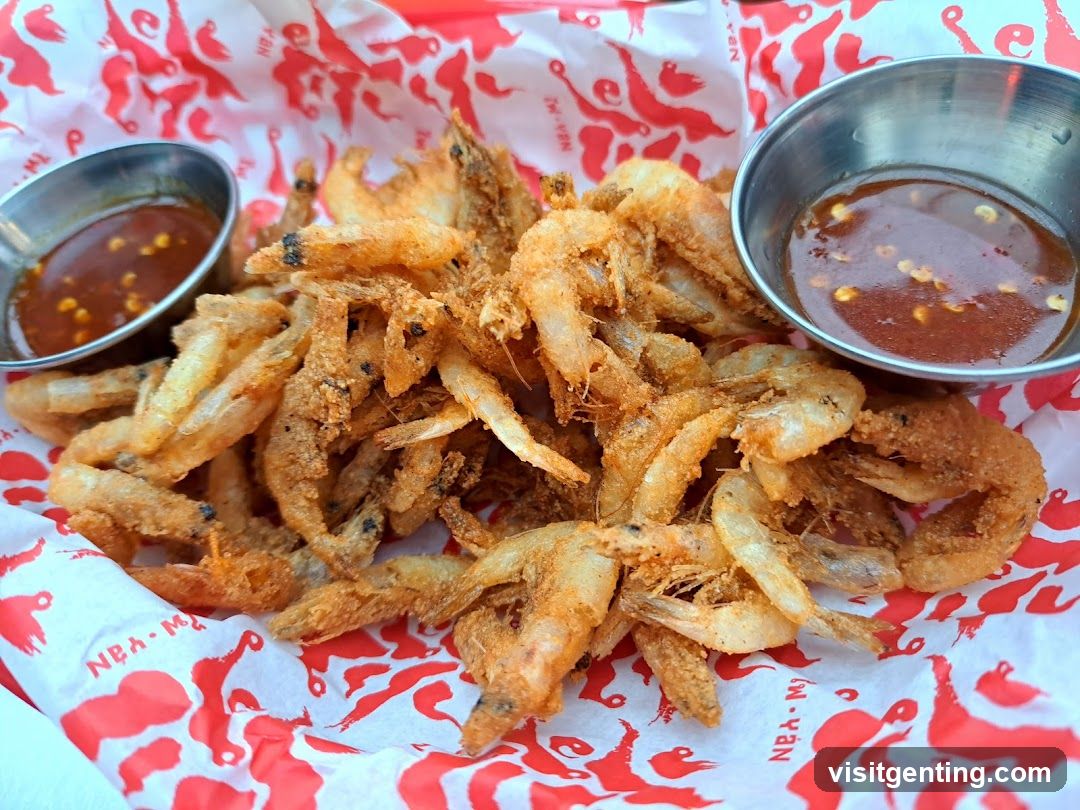 Fried Shrimp with Dipping Sauces