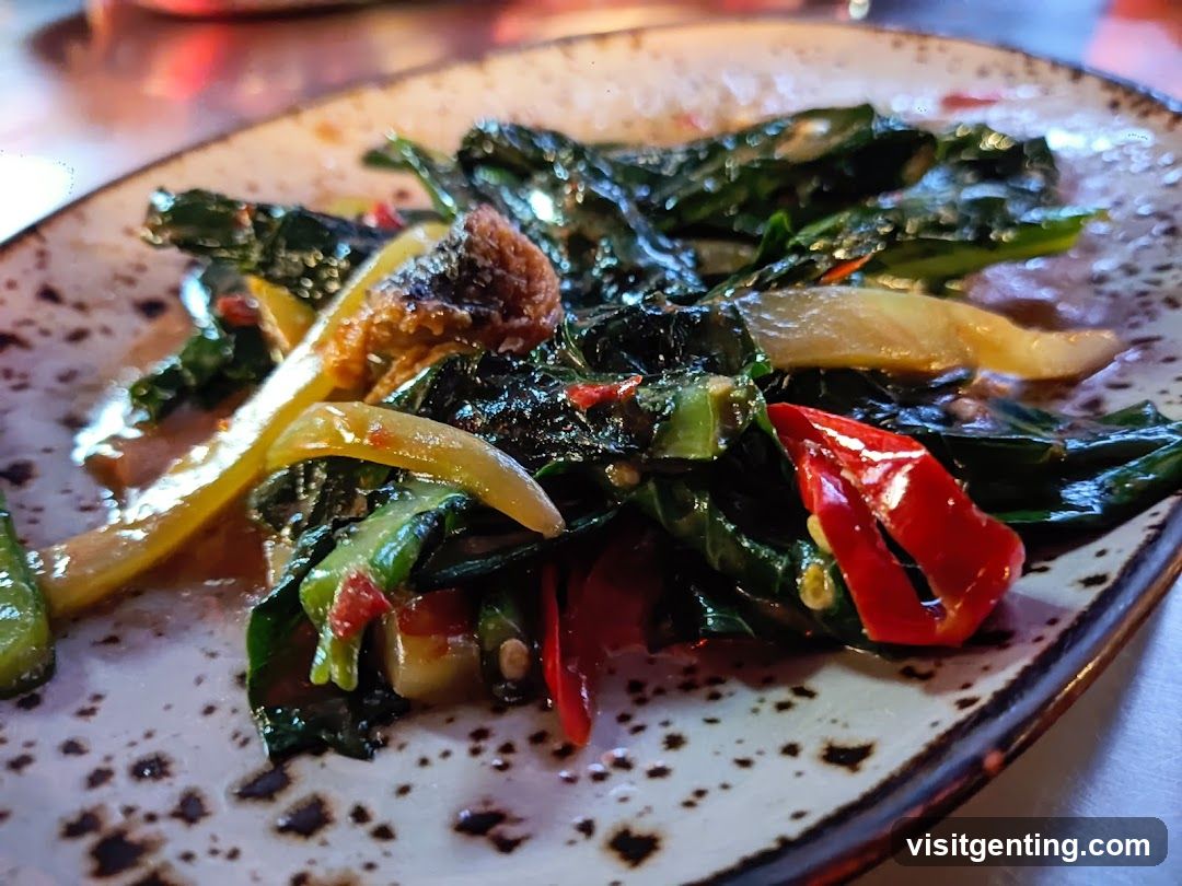 Close-up of Stir-Fried Vegetables