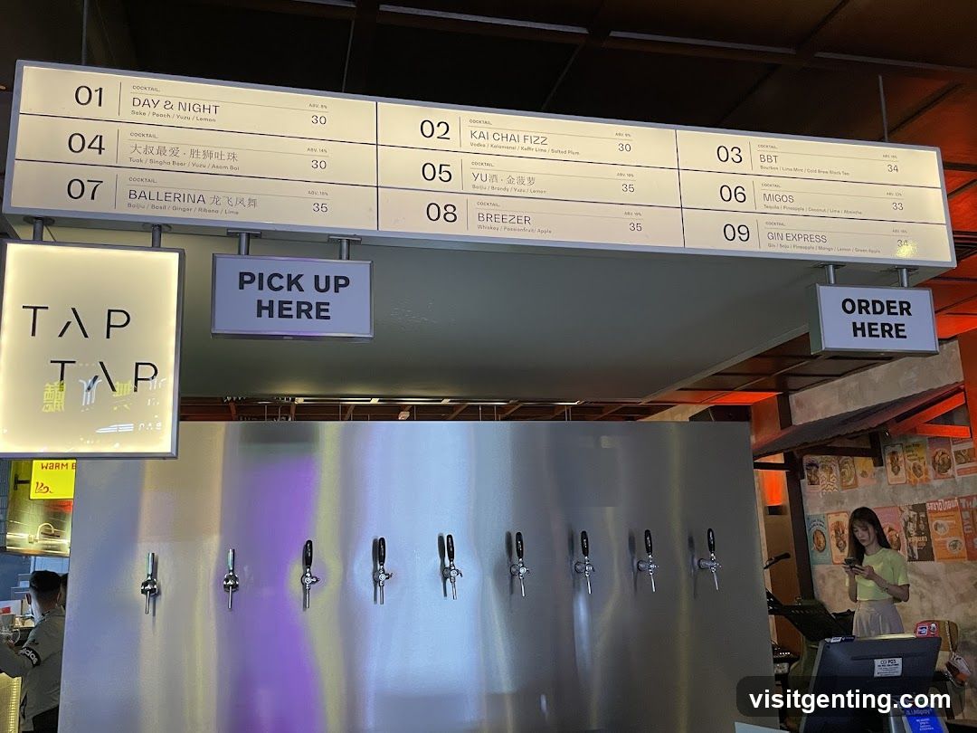 TAP TAP Bar Interior