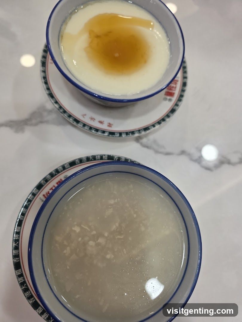 Dessert dishes on table