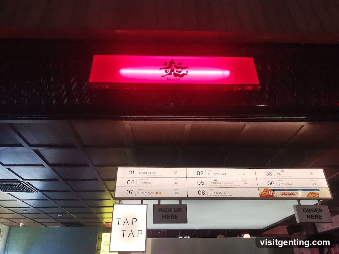 Tap Tap Restaurant Interior Signage