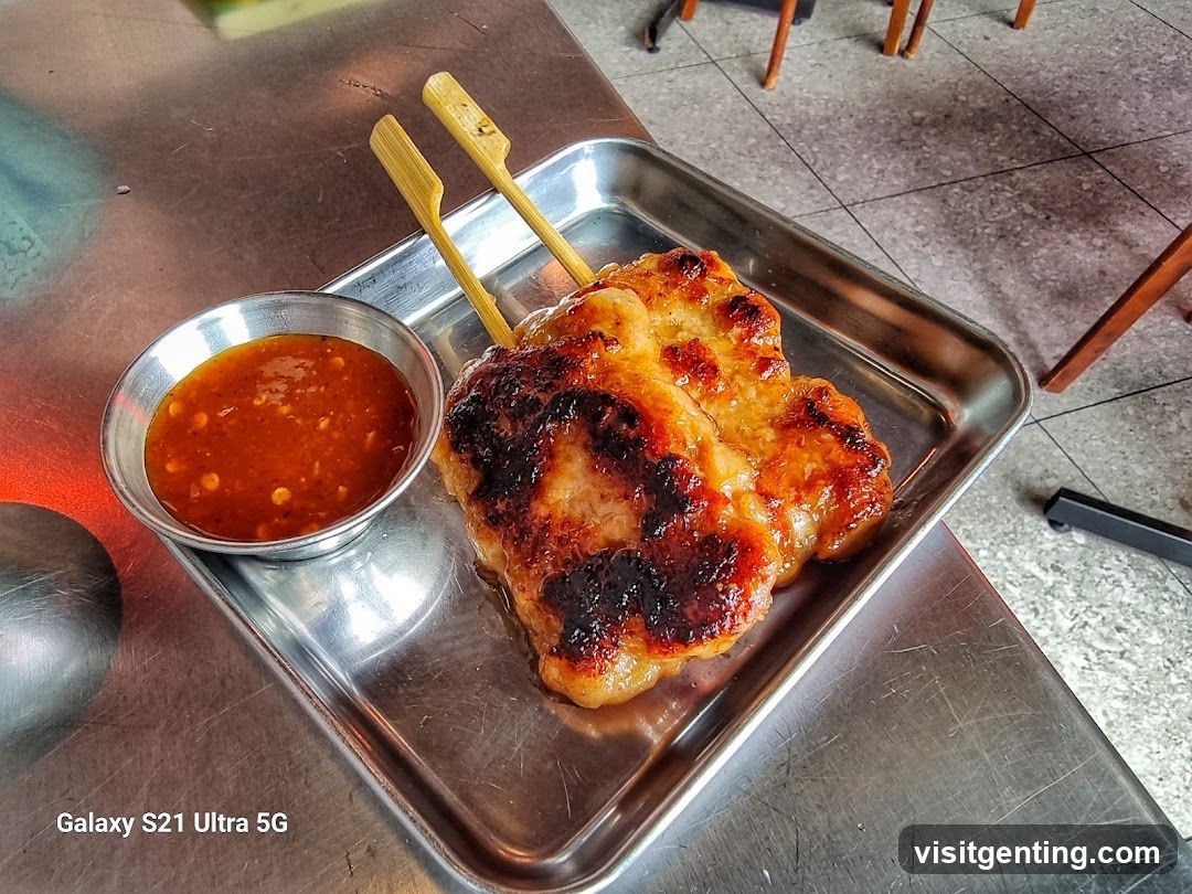 Grilled Meat with Sauce