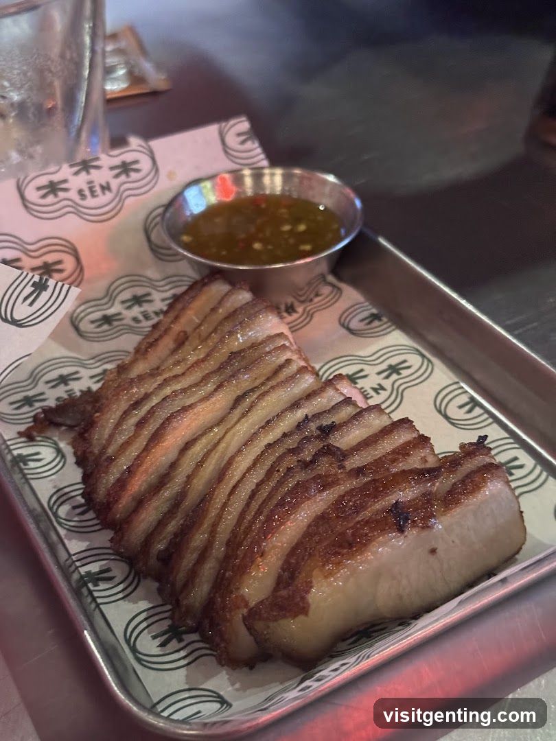 Food served on tray with sauce