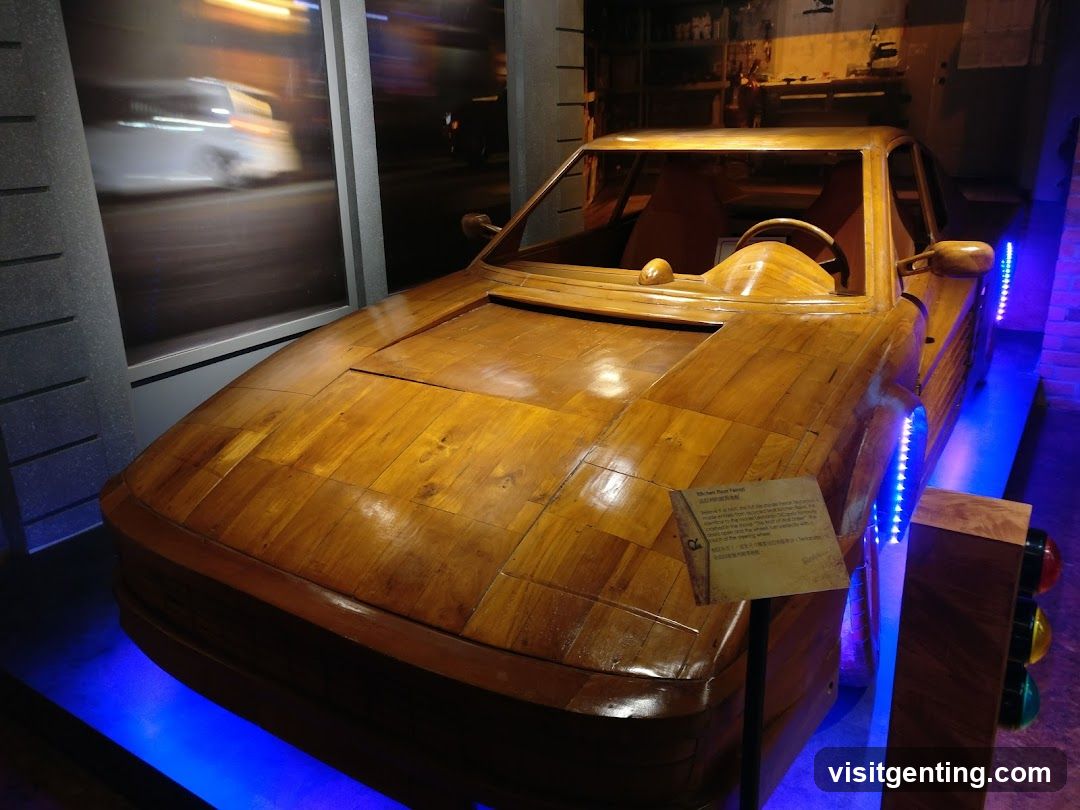 Wooden Car Display