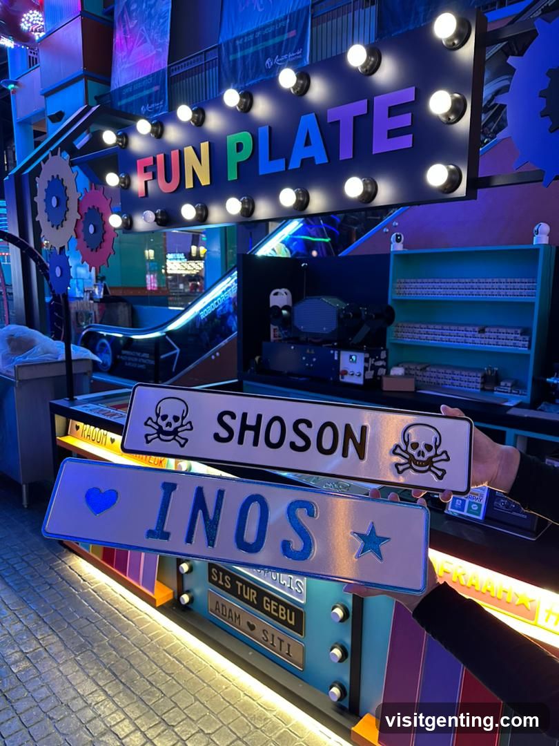 Fun Plate Game Booth Interior