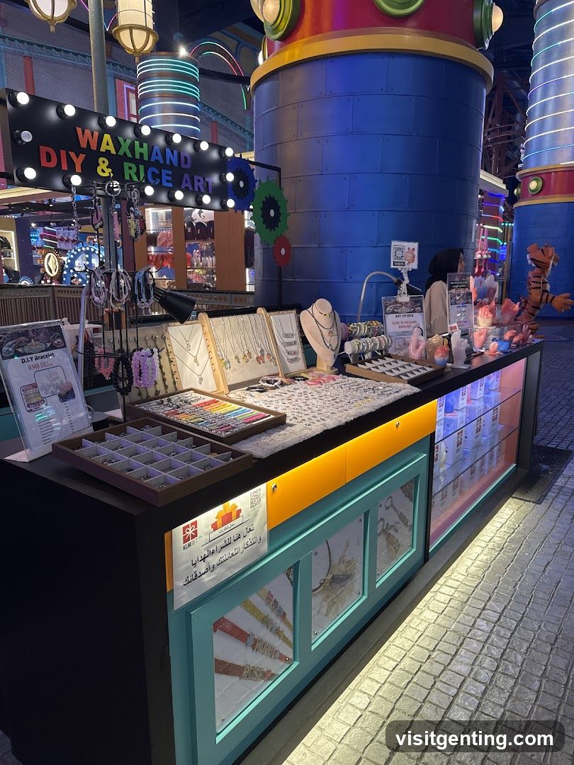 Waxhand DIY & Rice Art stall