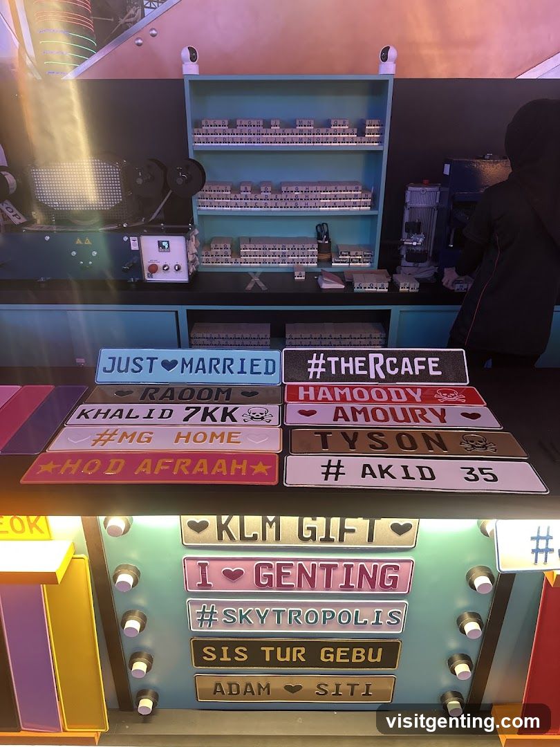 Display of Customized Signage