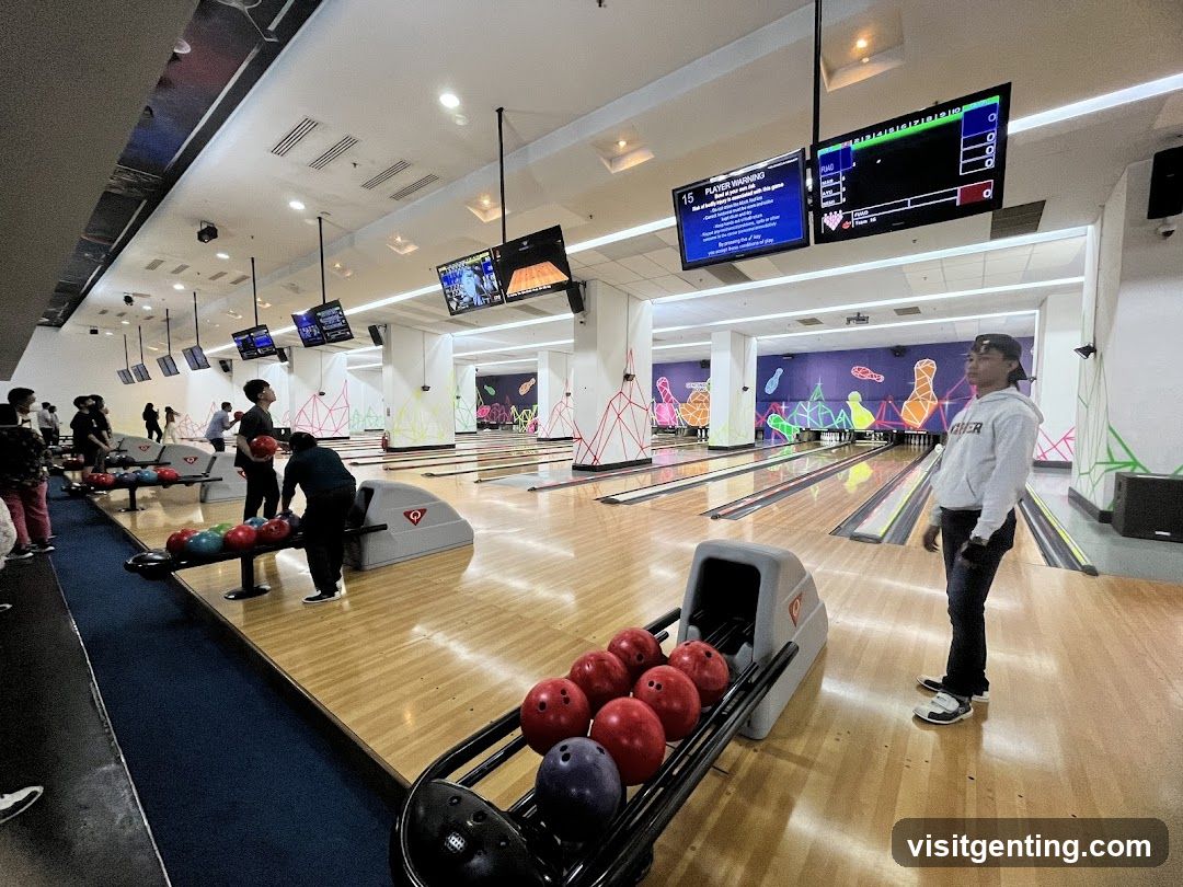 Bowling Alley Interior