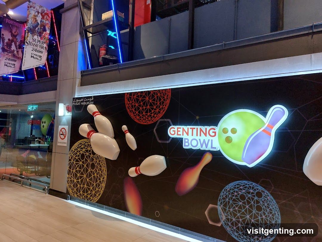Genting Bowl storefront wall