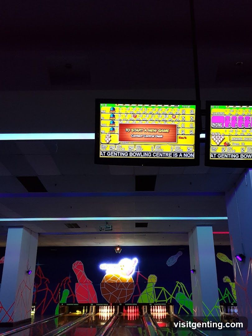 Bowling Alley Interior