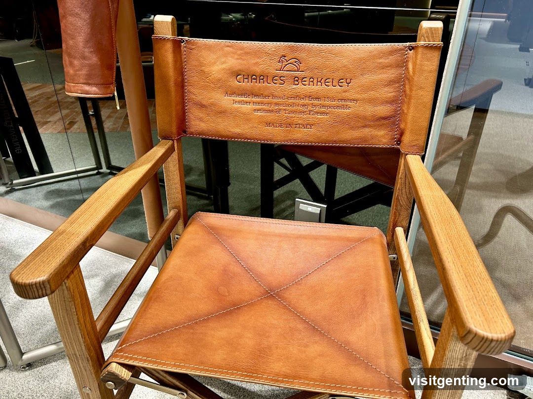 Charles Berkeley Leather Chair