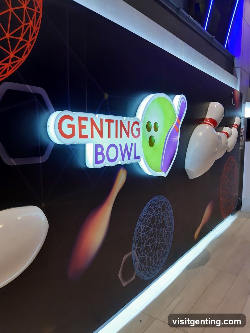 Genting Bowl Signage