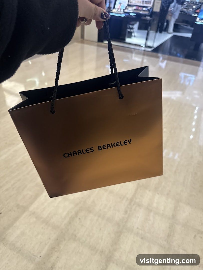 Charles Berkeley shopping bag