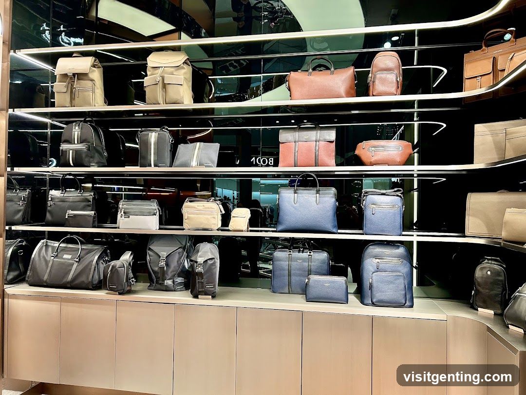 Interior Display of Bags