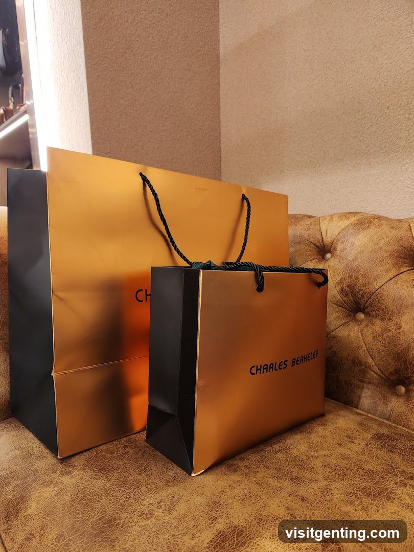 Charles Berneley Shopping Bags